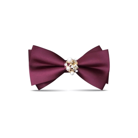 Men's Wedding Bow Ties Pre-tied for Groom, Groomsmen Bowties for Tuxedo Ausukler - Picture 1 of 9